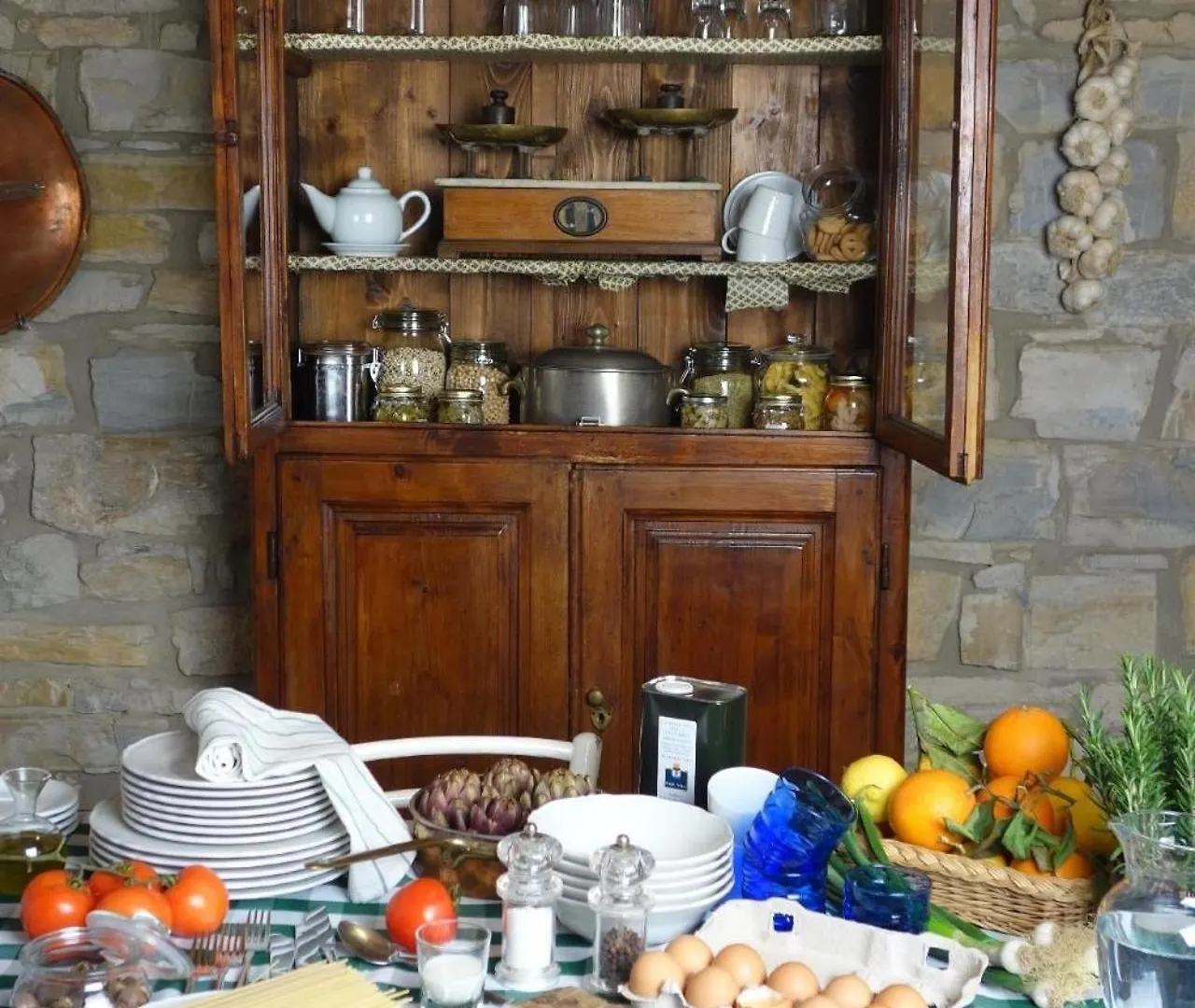 Ferienwohnung Gruen San Donato in Poggio